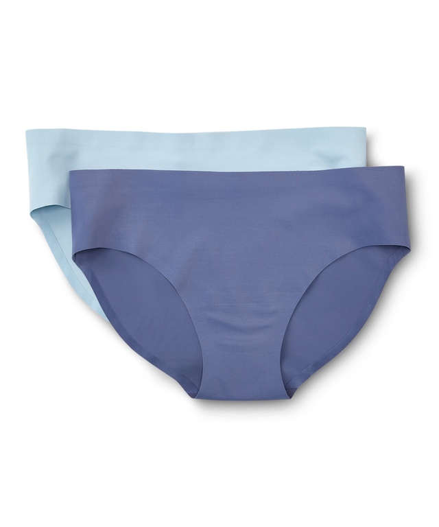 Denver Hayes Women's 2 Pack Invisibles Hip Hugger Underwear Marks