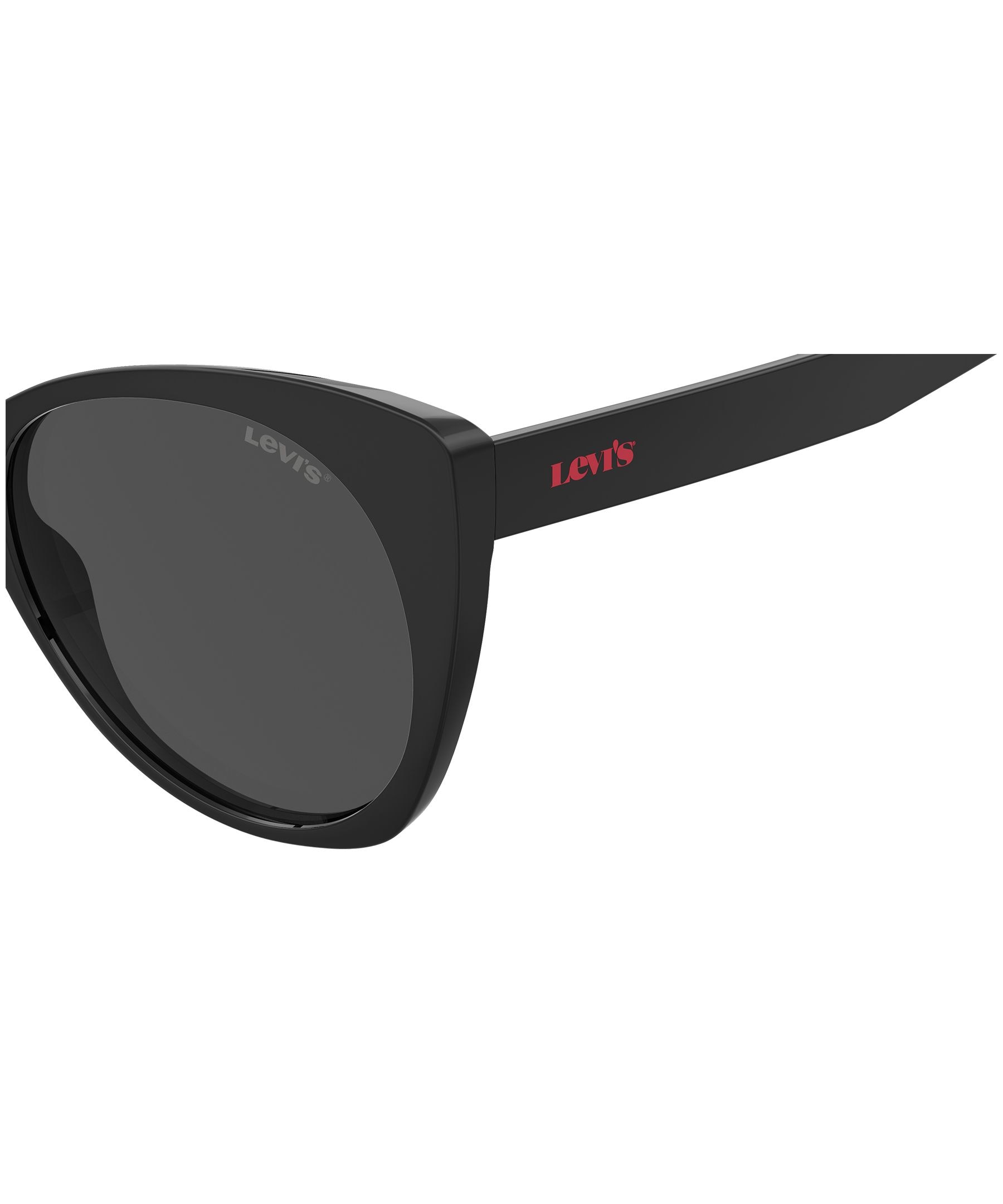 Women's Plastic Framed Sunglasses - Black CloseUp