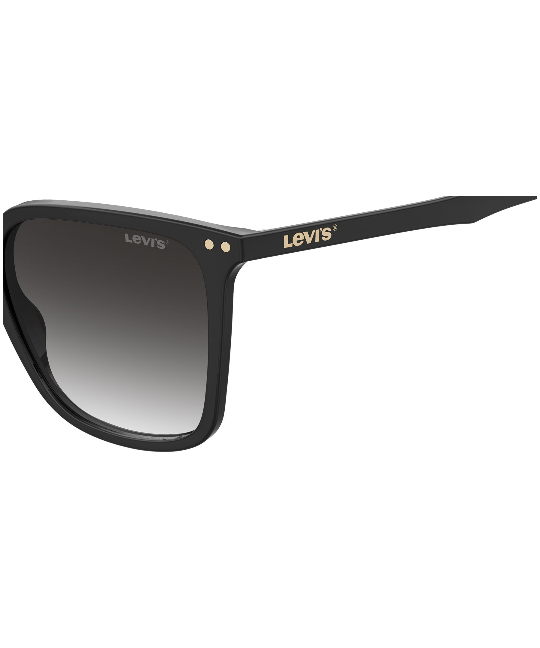 Levi's Women's Plastic Framed Sunglasses - Black CloseUp