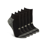 Socquettes de sport pour femmes, paquet de 4&nbsp;paires +&nbsp;1 gratuite, Copper Sole Front_Angled_Right