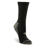 Mi-chaussettes de sport pour femmes, paquet de 4 paires + 1 gratuite, Copper Sole Front_Three_Fourths_Angled_Right