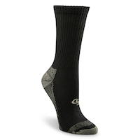 Mi-chaussettes de sport pour femmes, paquet de 4 paires + 1 gratuite, Copper Sole Front_Three_Fourths_Angled_Right