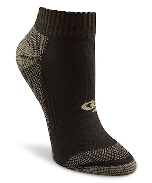 Copper Sole Women's 4 Pack Copper Ion Technology Athletic Ankle Socks