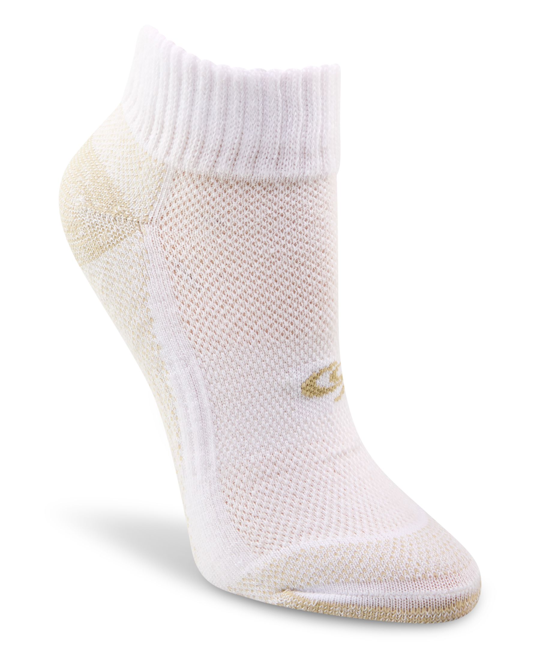 Copper Sole Women's 4 Pack Copper Ion Technology Athletic Ankle Socks