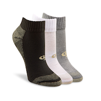 Copper Sole Women's 4 Pack Copper Ion Technology Athletic Ankle Socks Front_Angled_Right