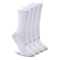 Copper Sole Women's 4 Pack Copper Ion Technology Athletic Crew Socks