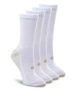 Copper Sole Women's 4 Pack Copper Ion Technology Athletic Crew Socks