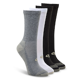 Copper Sole Women's 4 Pack Copper Ion Technology Athletic Crew Socks Front_Angled_Right