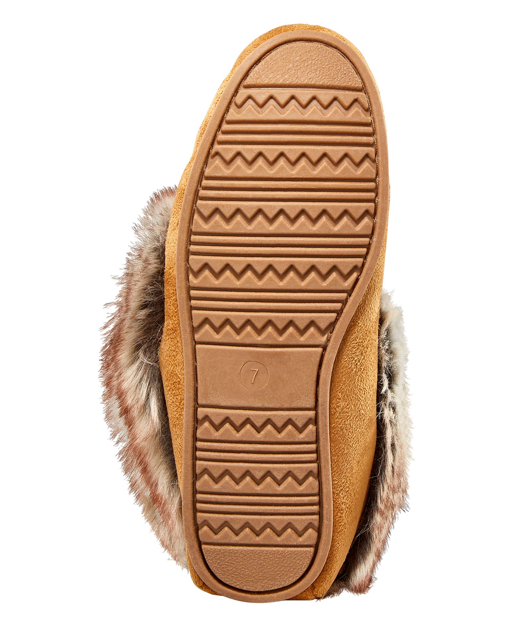 WindRiver Women s Faux Fur Trimmed Slippers Marks