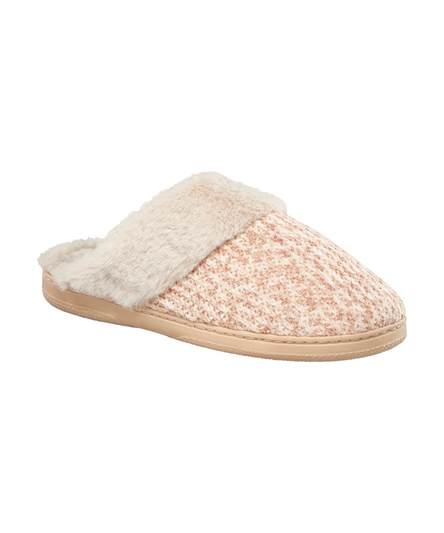 Denver Hayes Women's Memory Foam Knit Slippers