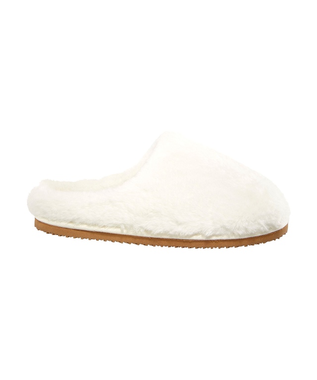 Denver Hayes Women's Faux Fur Mule Slippers Marks