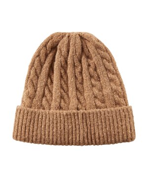 Tuque à maille torsadée texturée pour femmes, Denver Hayes