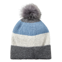 Denver Hayes Women's Fine Knit Cuff Pom Toque