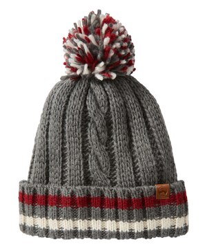 WindRiver Women's Heritage Traditional Pom Cuff Toque