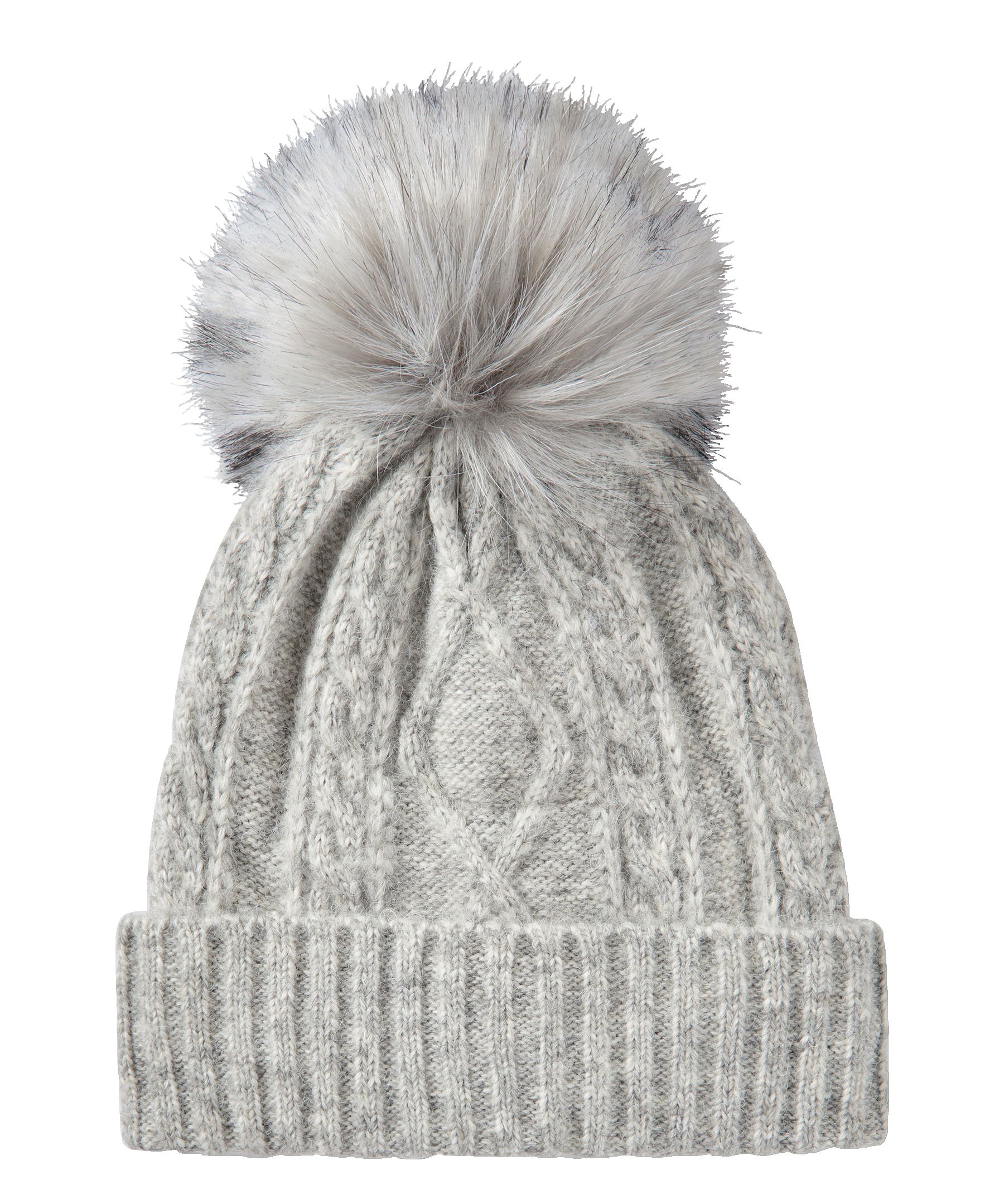 Tuque à revers traditionnelle avec pompon pour femmes, Heritage