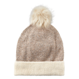 Denver Hayes Women's Fine Knit Cuff Pom Toque
