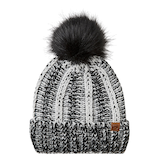 WindRiver Women's Heritage Chunky Knit Pom Toque Front_Flat
