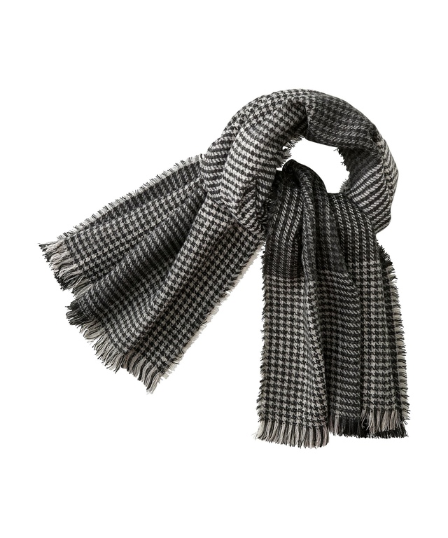 Foulard à carreaux tissé pour femmes, Denver Hayes