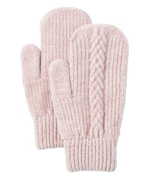 Mitaines en tricot à maille torsadée pour femmes, Denver Hayes