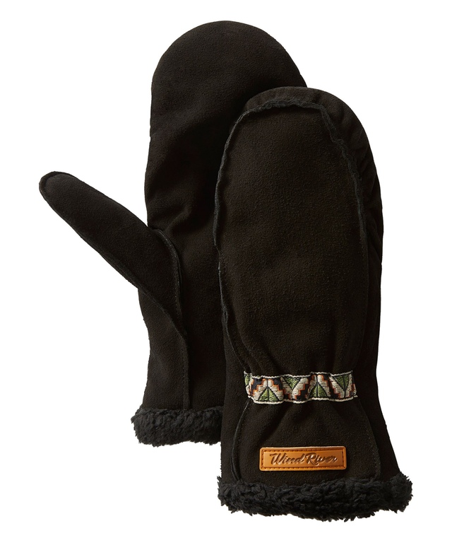 Mitaines T-MAX en suède de daim avec doublure en molleton pour femmes, Millie, WindRiver