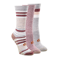 Copper Sole Women's 3 Pack Thermal Crew Socks