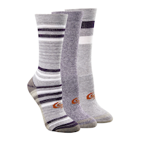 Copper Sole Women's 3 Pack Thermal Crew Socks Front_Angled_Right