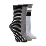 Mi-chaussettes décontractées pour femmes, paquet de 3&nbsp;paires, Copper Sole Front_Angled_Right