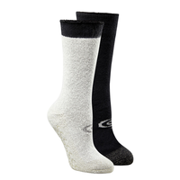Copper Sole Women's 2 Pack T-Max Lounge Crew Socks Front_Three_Fourths_Angled_Right