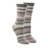 Chaussettes rayées ultradouces Columbia pour femmes, Canyon, paquet de 2&nbsp;paires Front_Three_Fourths_Angled_Right