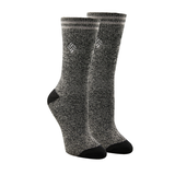 Women's Mid Weight Thermal Basic Crew Socks Front_Three_Fourths_Angled_Right