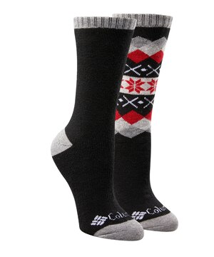 Columbia Women's 2 Pack Wool Blend Crew Socks