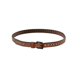 Ceinture cloutée à broderie au point de croix pour femmes, Denver Hayes Front_Elevated