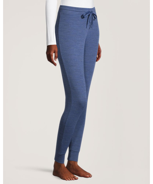 WindRiver Women's Lifa Merino Wool Blend T-Max Heat Thermal Pants with Drawstring