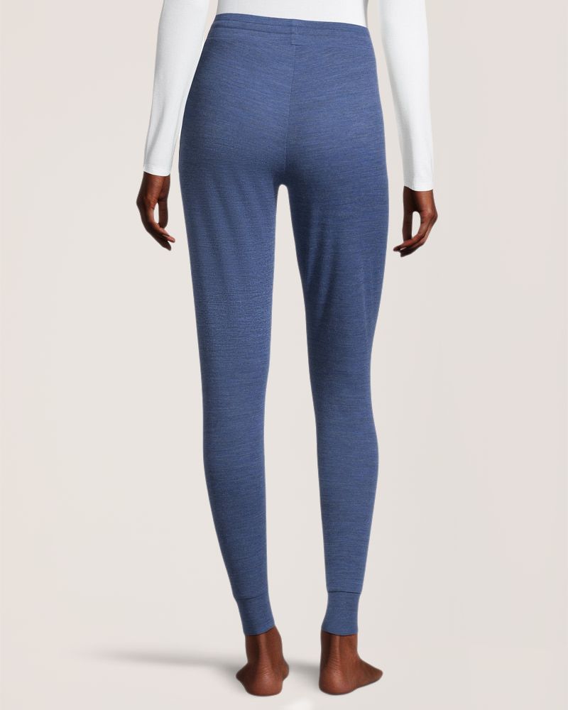 Pantalon isotherme WindRiver T-MAX HEAT en mélange de laine mérinos avec cordon de serrage pour femmes