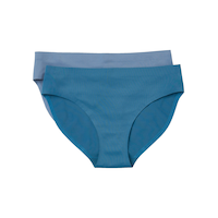 Bikini invisible Denver Hayes La coupe parfaite pour femmes, paquet de 2 Front_Flat