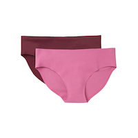 Denver Hayes Women's 2-Pack Invisibles Hip-Hugger Front_Flat