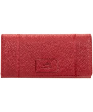 Portefeuille de sécurité en cuir maroquiné à trois volets avec protection RFID pour femmes, Mancini