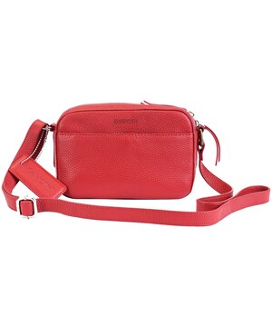 Sac à bandoulière de sécurité en cuir maroquiné à protection RFID pour femmes, Clara, Mancini