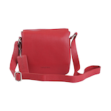 Mancini Leather Goods Women's Pebelled Page Crossbody Bag Front_Flat