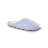 Denver Hayes Women's Velour Slipper Front_Three_Fourths_Angled_Right
