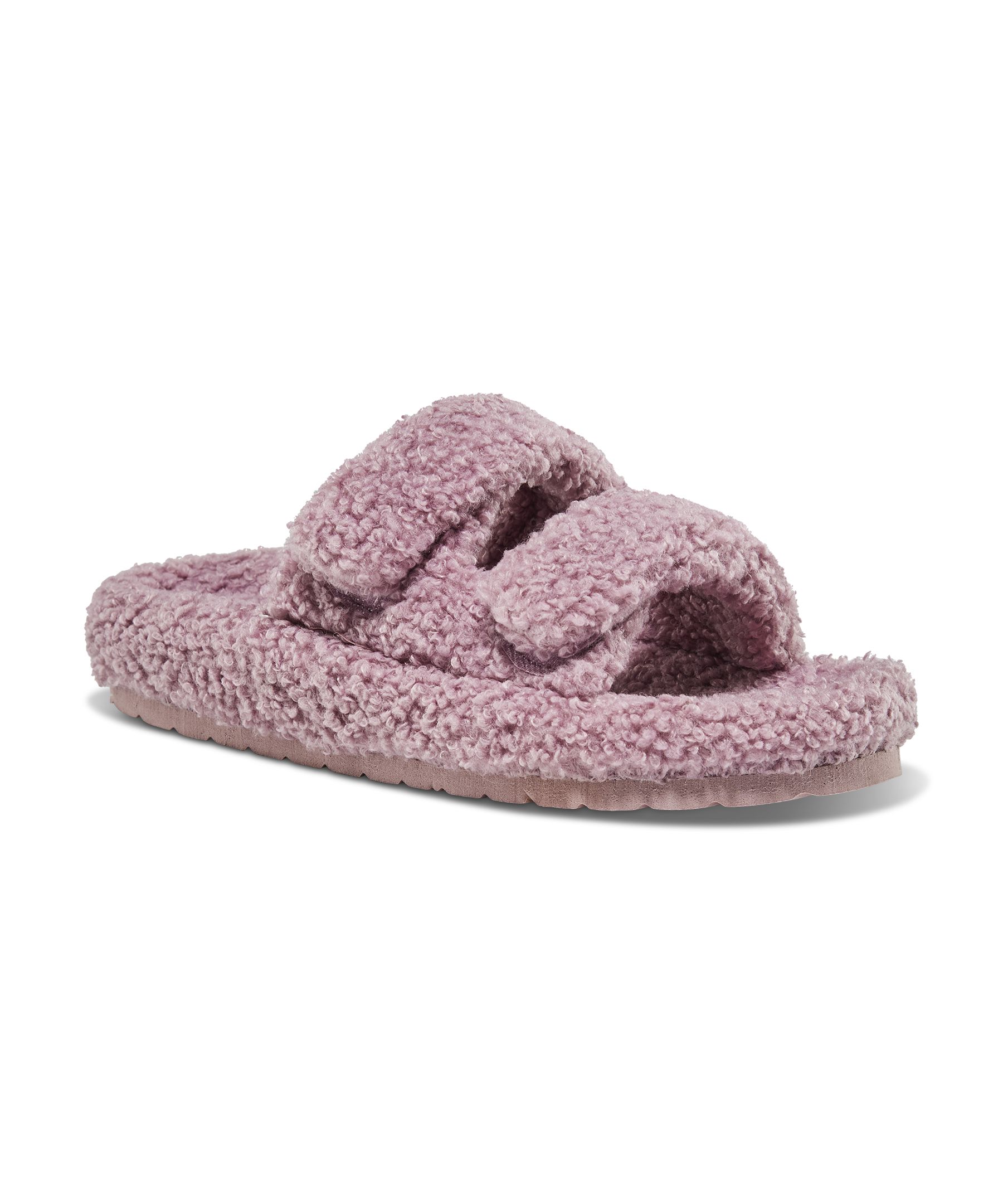 Sandale à enfiler à double bande à fermeture Velcro pour femmes, Denver Hayes