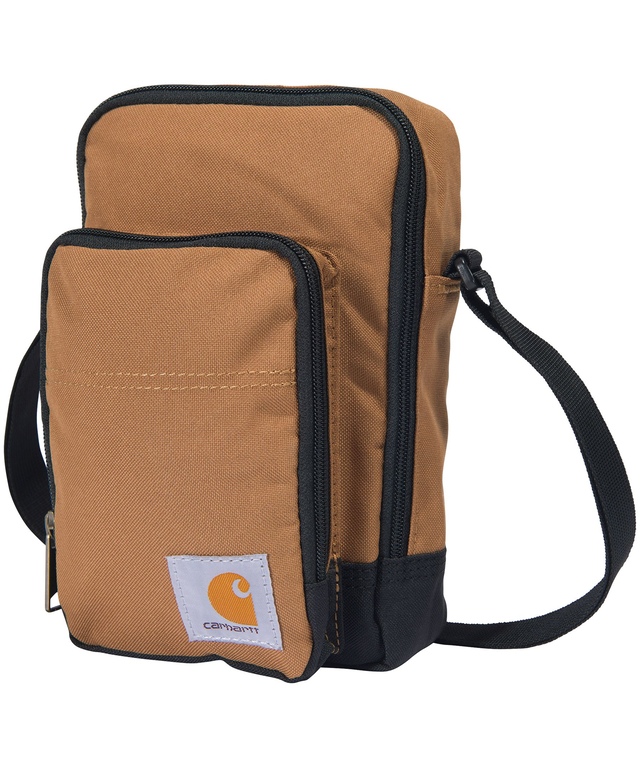 Carhartt Women's Rain Defender™ Cross-Body Zip Bag Front_Three_Fourths_Angled_Left