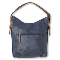 Denver Hayes Handbag with Contrast Strap Front_Flat