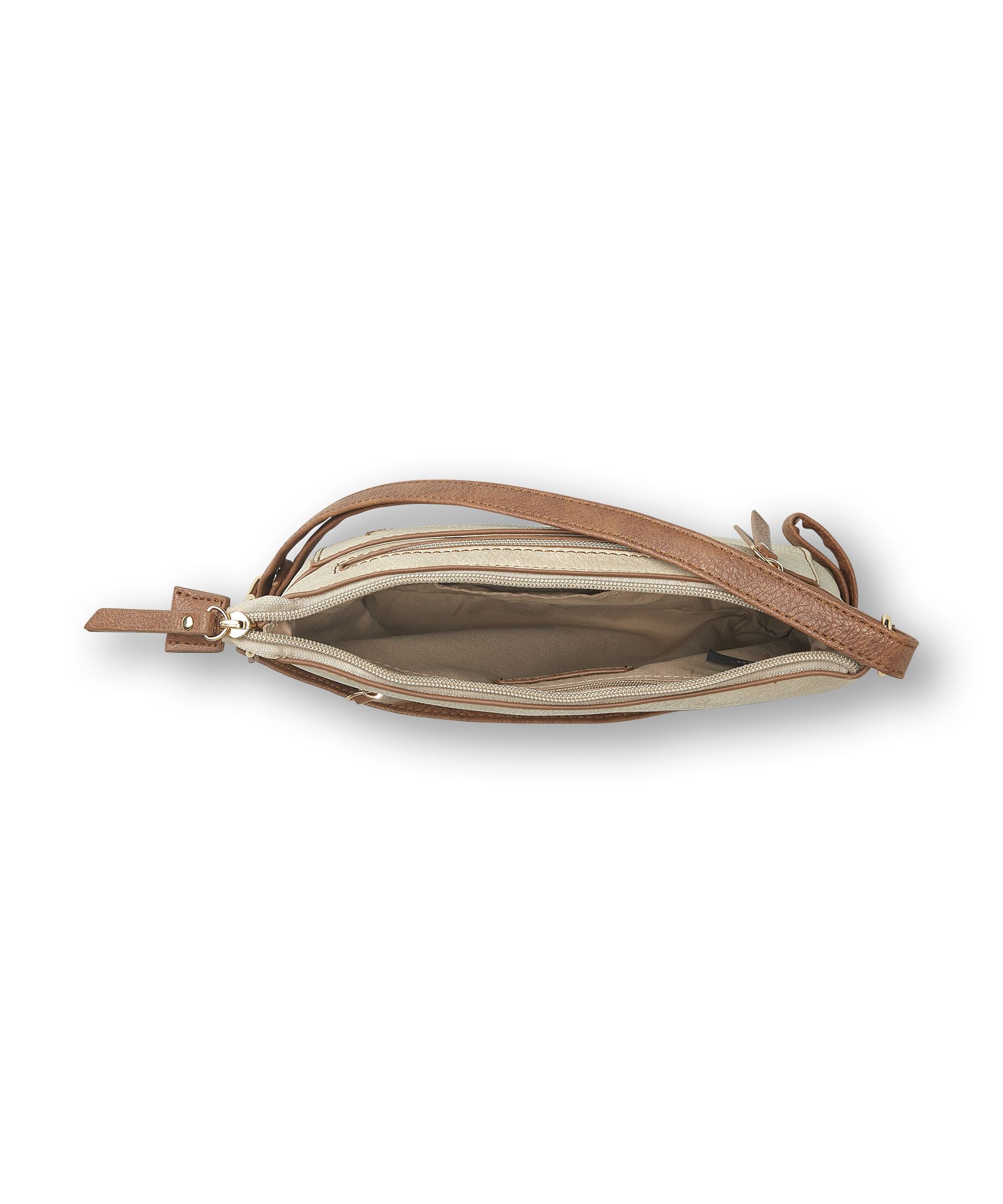 Denver Hayes Women's Cross-Body Purse with Contrast Strap