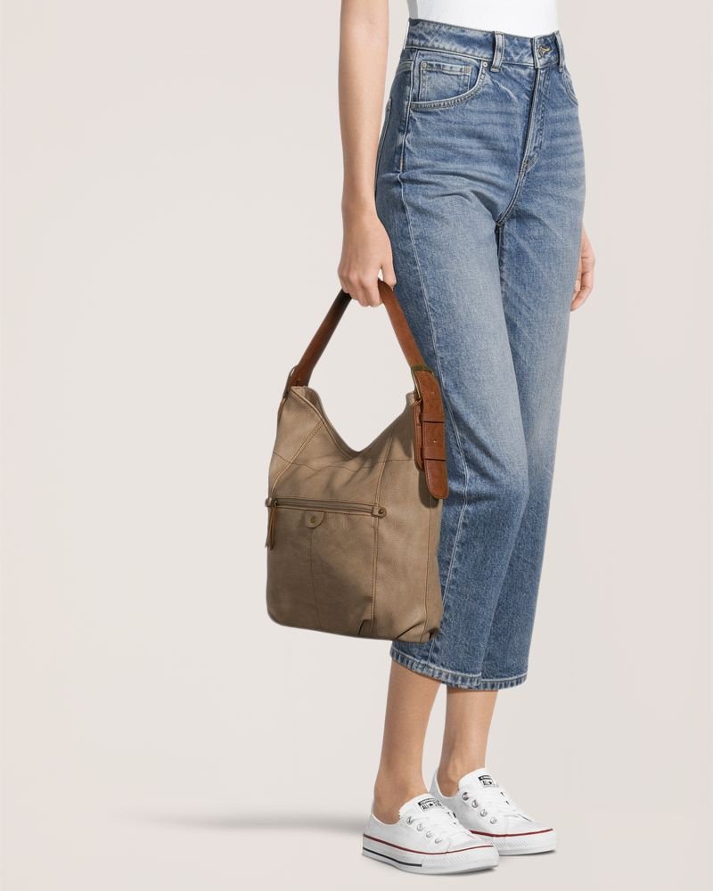 Denver Hayes Handbag with Contrast Strap