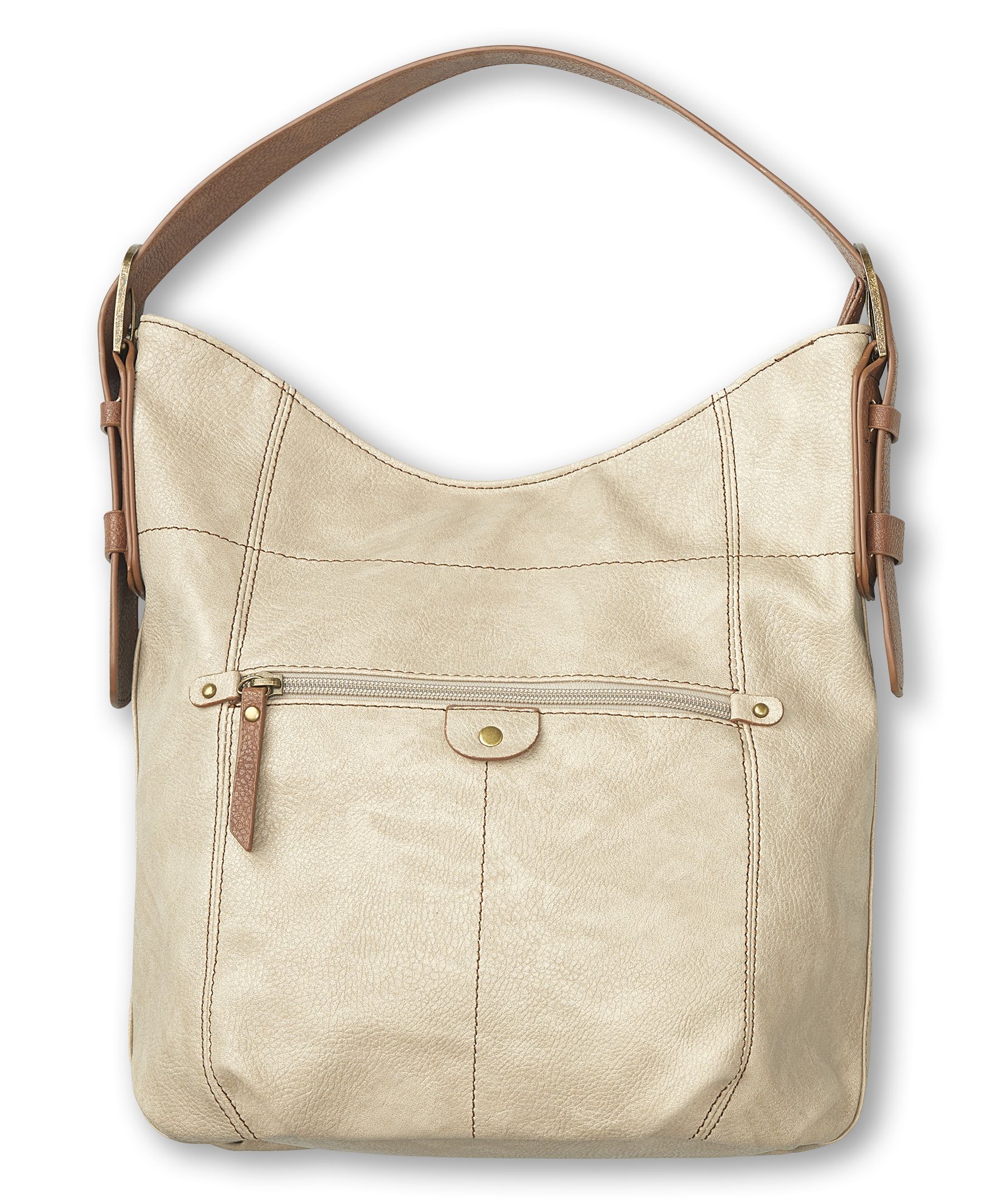 Denver Hayes Handbag with Contrast Strap