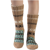 FAZL Women's Handmade Cozy Himalayan Socks Composite_or_Mixed