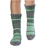 FAZL Women's Handmade Cozy Himalayan Socks Composite_or_Mixed