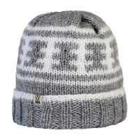 FAZL Women's Handmade Himalayan Toque Front_Three_Fourths_Angled_Left