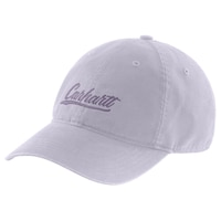 Carhartt Women's Script Canvas Cap Front_Angled_Left